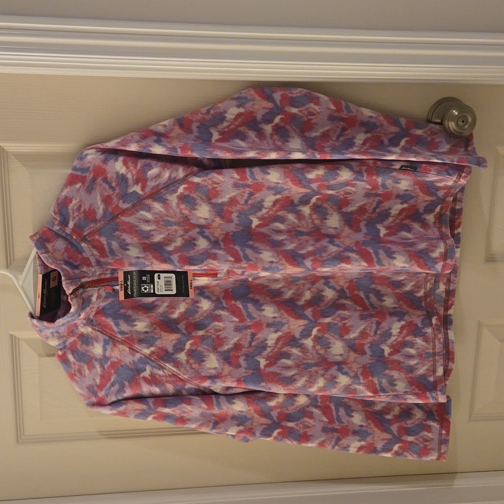 NWT Eddie Bauer polar fleece 1/4 zip